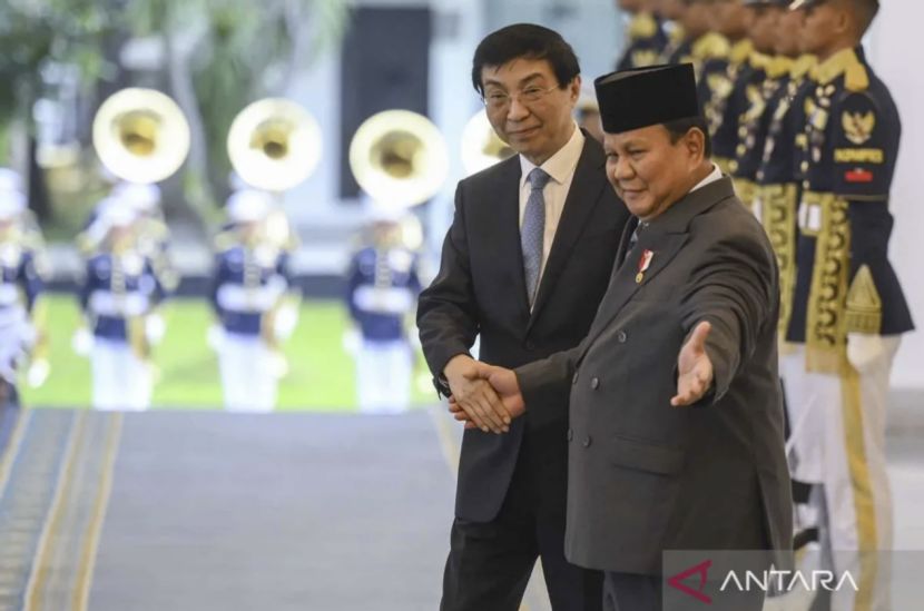 President Prabowo Meets Chairman of the Chinese People's Political Consultative Conference