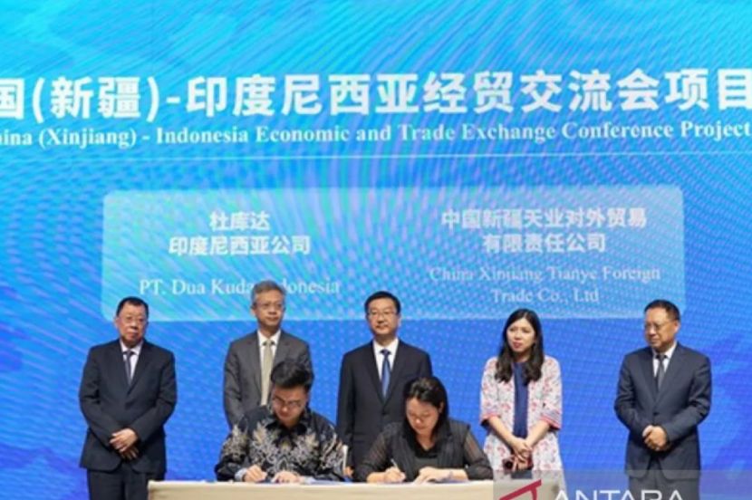 Xinjiang Tiongkok dan Indonesia Tandatangani Berbagai Perjanjian Investasi dan Sinergi Industri