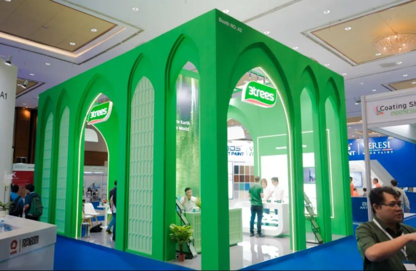 Chinese Paint Brand Three Trees Expands into Indonesian Market
