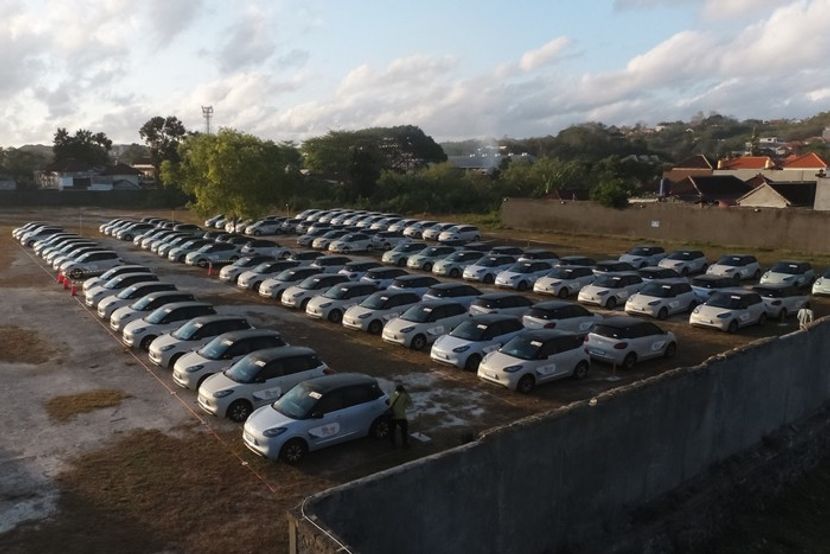 Wuling EV Melayani Forum Indonesia-Afrika di Bali