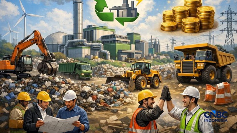 Lima Perusahaan Publik Indonesia yang Dipilih untuk Bekerja Sama Mengembangkan Energi dari Sampah