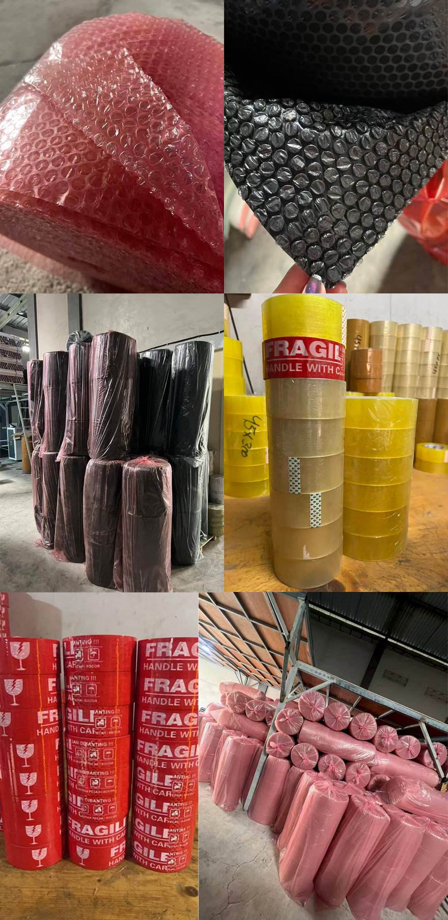 VINPACKING气泡膜胶带工厂