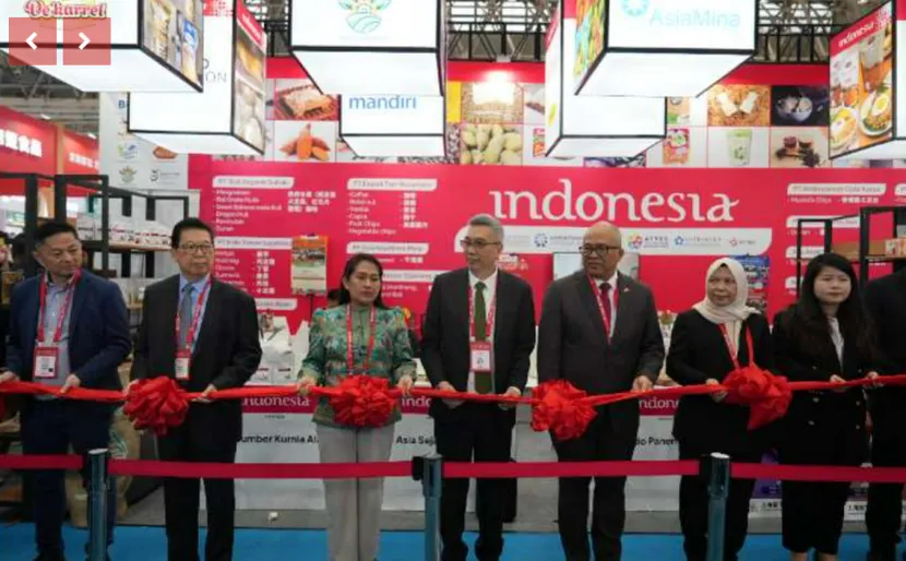 印尼借食材电商节深化食品贸易产业合作